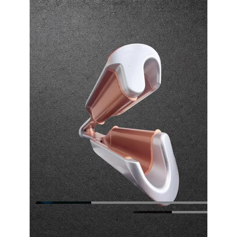 SHEGLAM HAIR Beach Babe Hair Waver Anti-Scald Smart Timing Reminder White/Orange